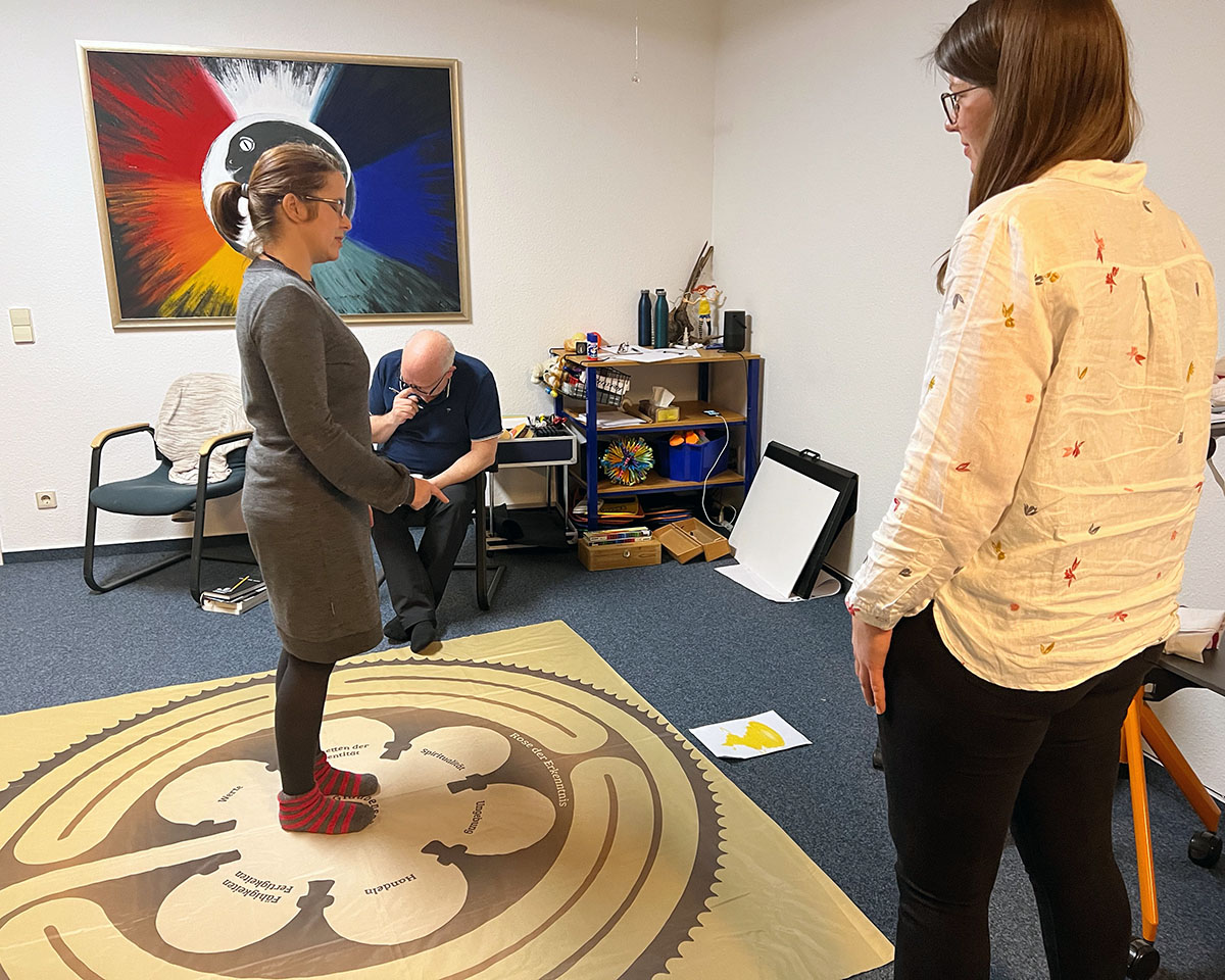 Selbsterfahrung auf der Rose der Erkenntnis